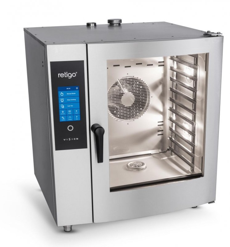 RETIGO B 1011ig Forno Combinato Gas 10x GN 1/1 Iniezione