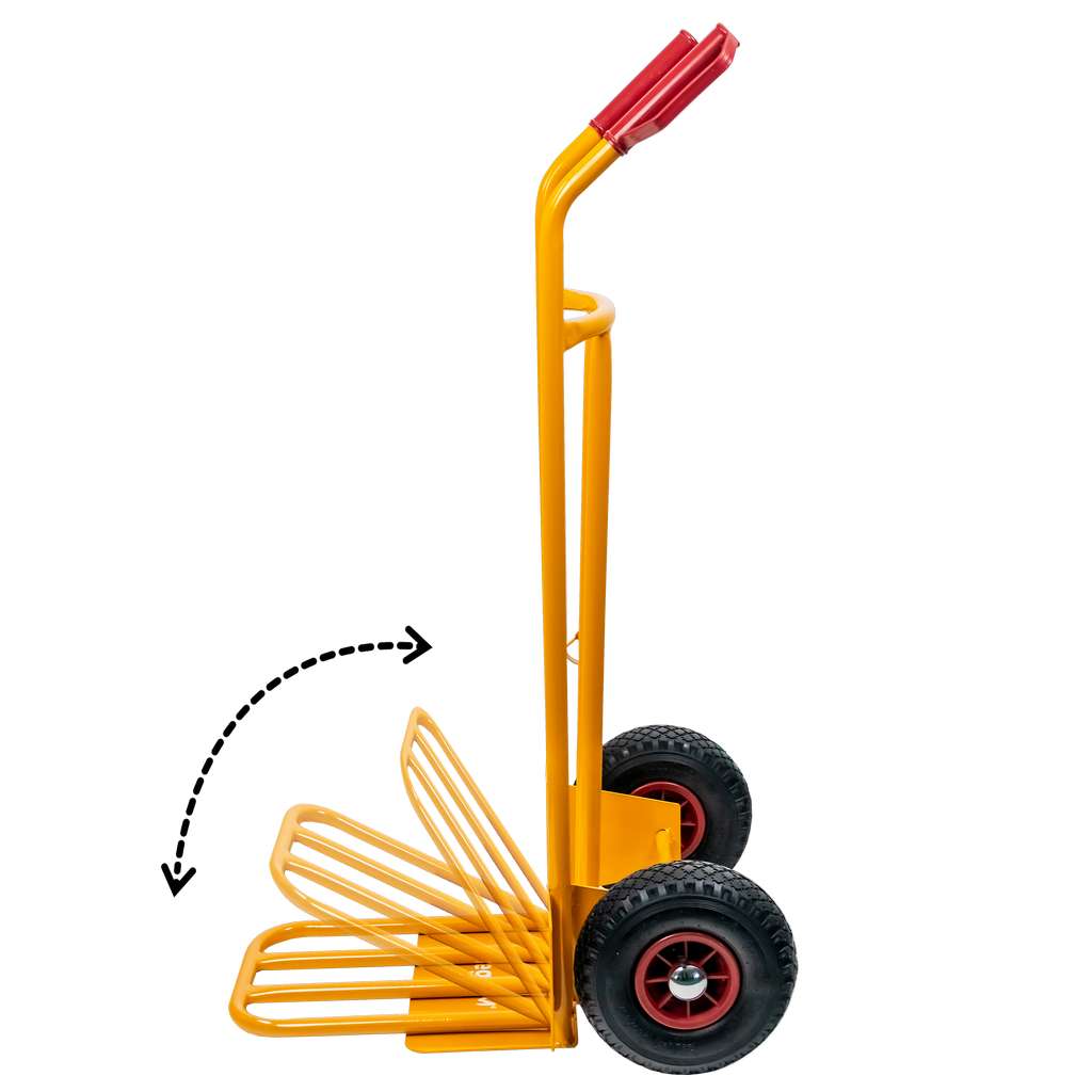 Mega-M carrello a mano magazzino piattaforma ribaltabile 200 kg