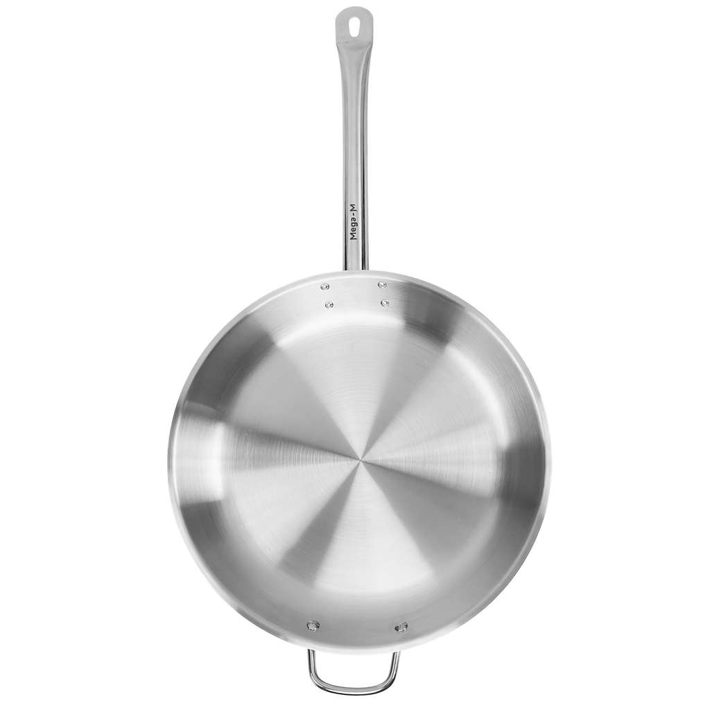 Mega-M padella acciaio inox 36 cm induzione