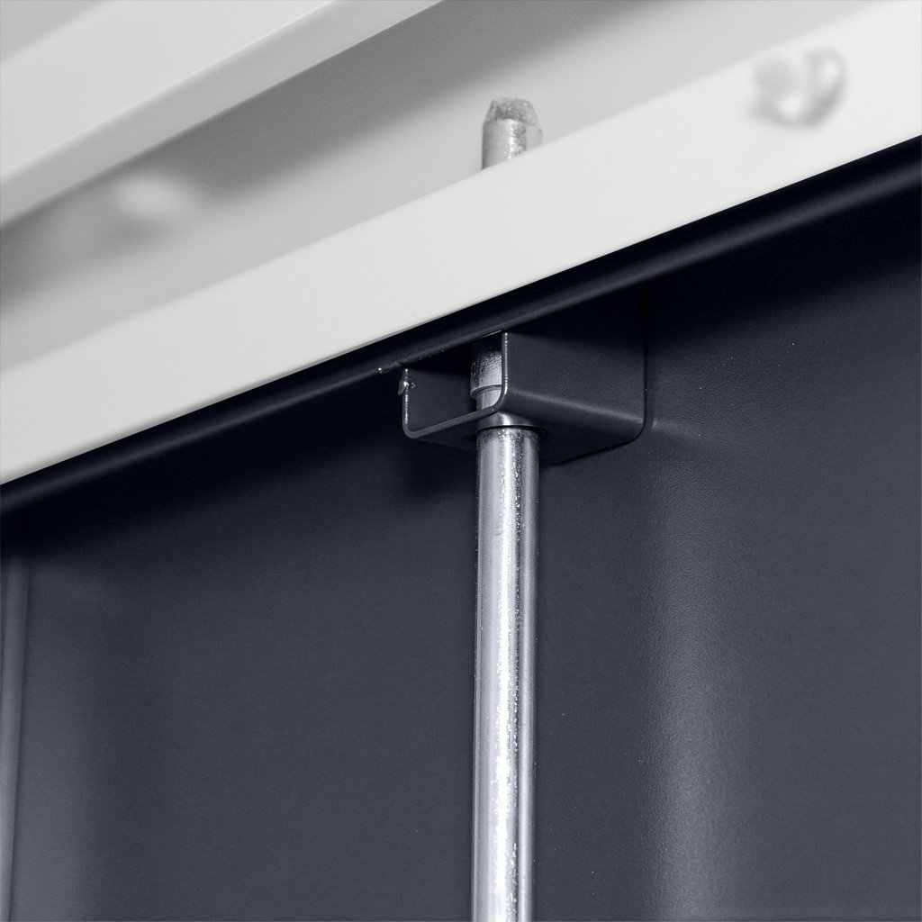 Werkberg W-101S S/G Armadio officina metallo 90x40x185 grigio