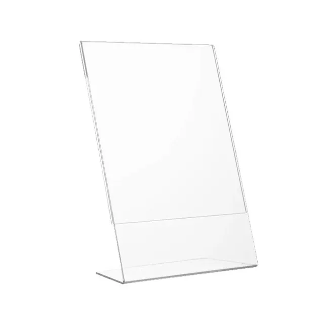 Agosistem Porta Cartello da Banco in plexiglass