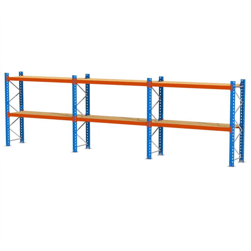 Mega-M XR scaffale magazzino 6 ripiani 842x80x200 250 kg