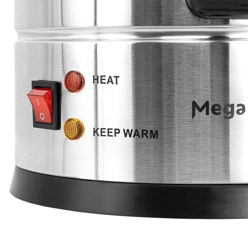 Mega-M 10L 1800W distributore acqua calda inox