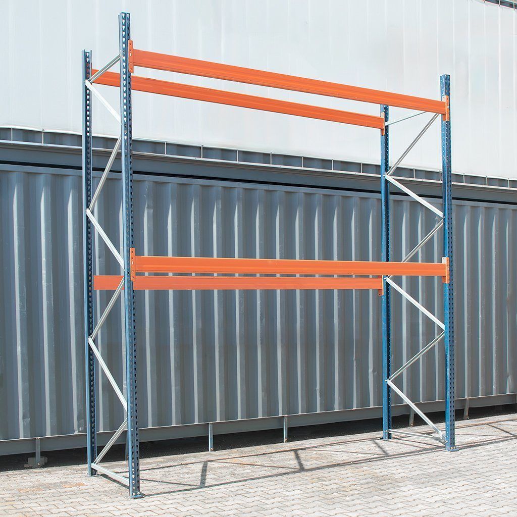 Mecalux 0+2 scaffale portapallet H400 L377 cm 12 posti