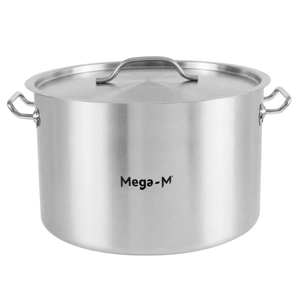 Mega-M Standard 44L pentola inox con coperchio 45x28