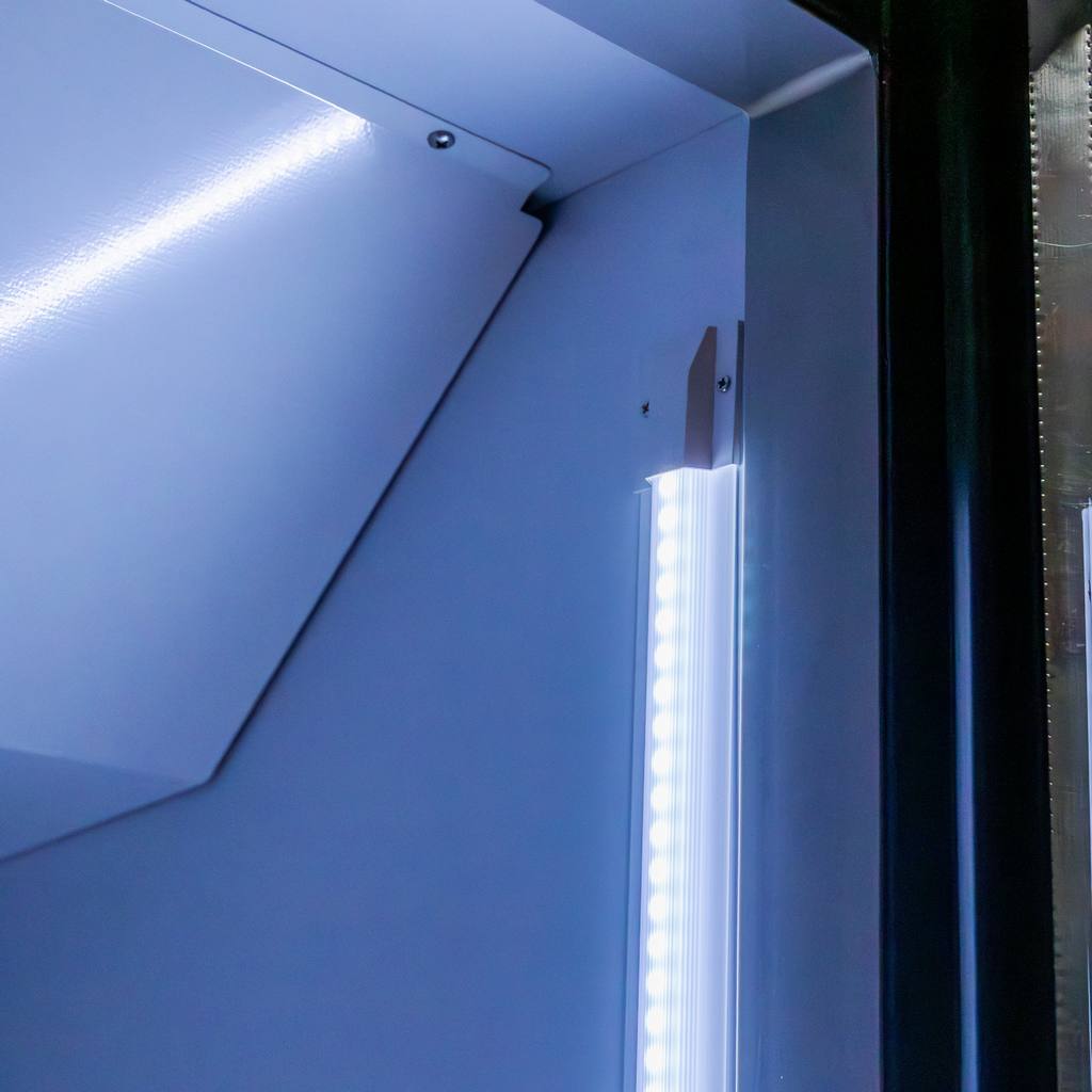 Mega-M Diego S83 vetrina refrigerata 1 anta 610L con LED