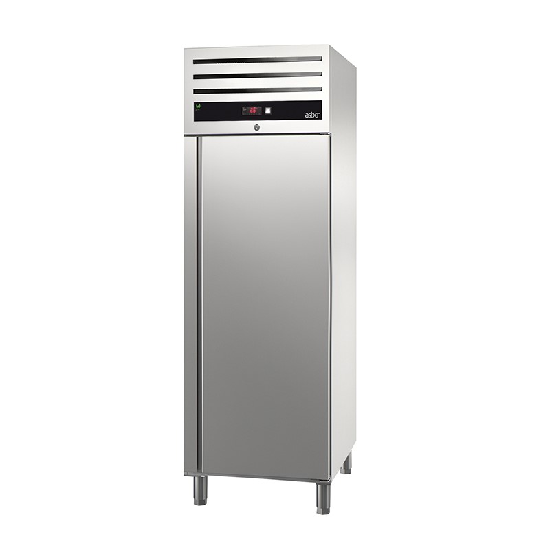 Asber Green Line GCNZ-701 R congelatore verticale inox 543 L