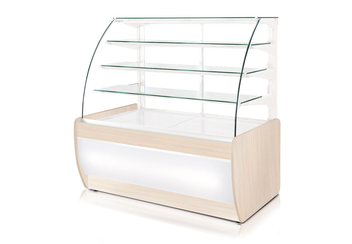 Rapa C-B vetrina pasticceria 102x89 cm plug-in