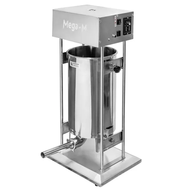 Mega-M insaccatrice elettrica 25L 350W inox 4 imbuti