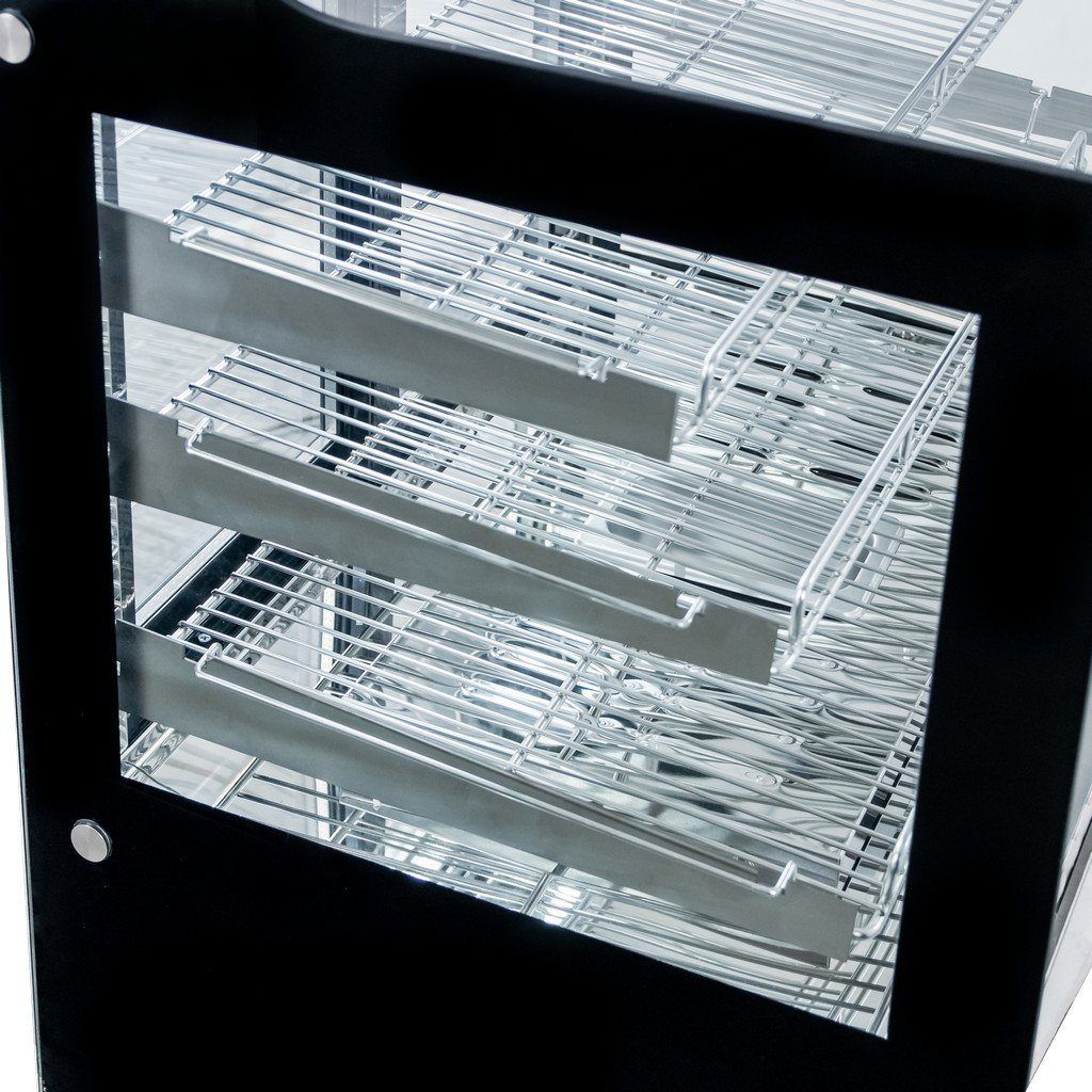 Mega-M Elsa Mini S66 vetrina riscaldata da banco inox