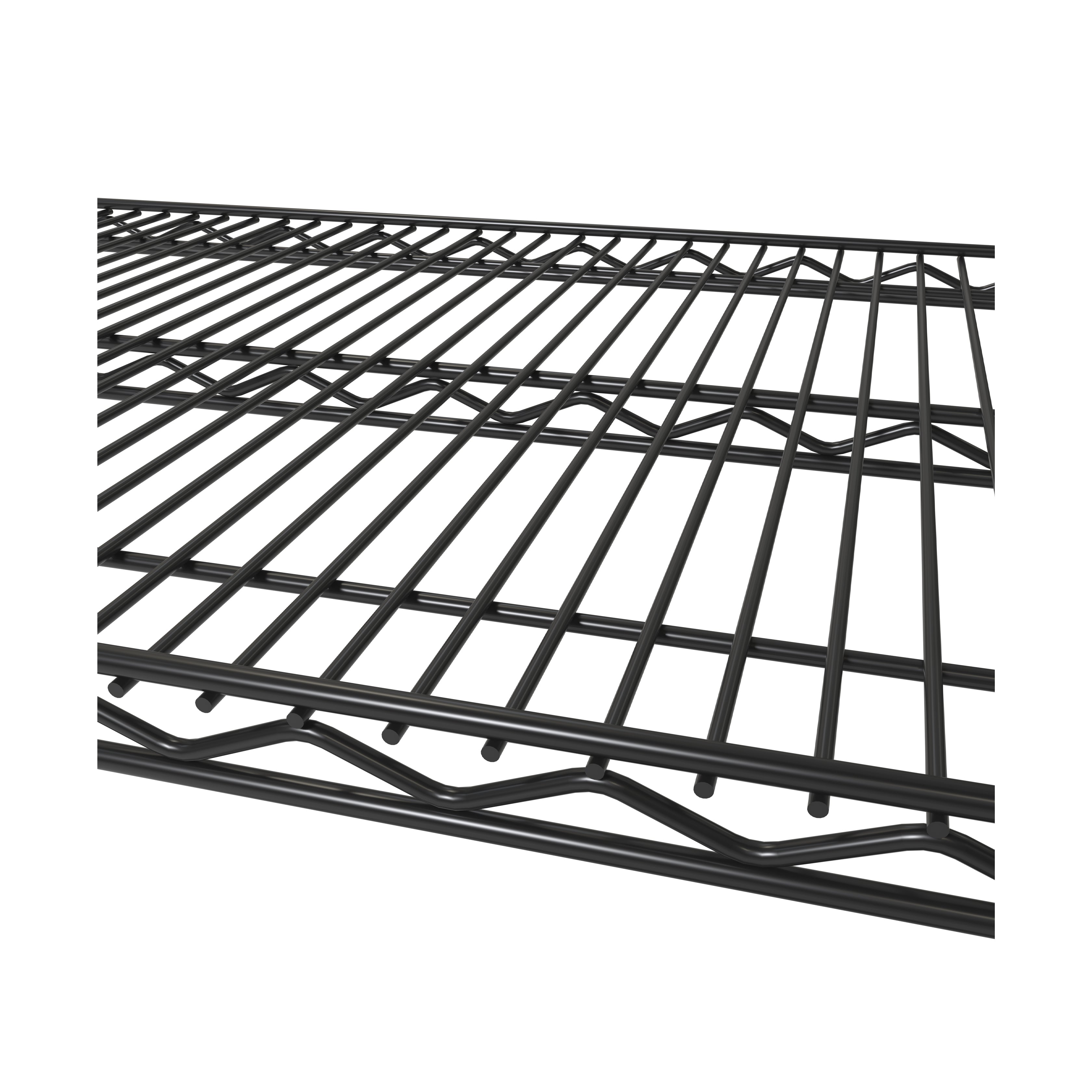 Seville Classics UltraDurable scaffale grafite 6 ripiani 48x18