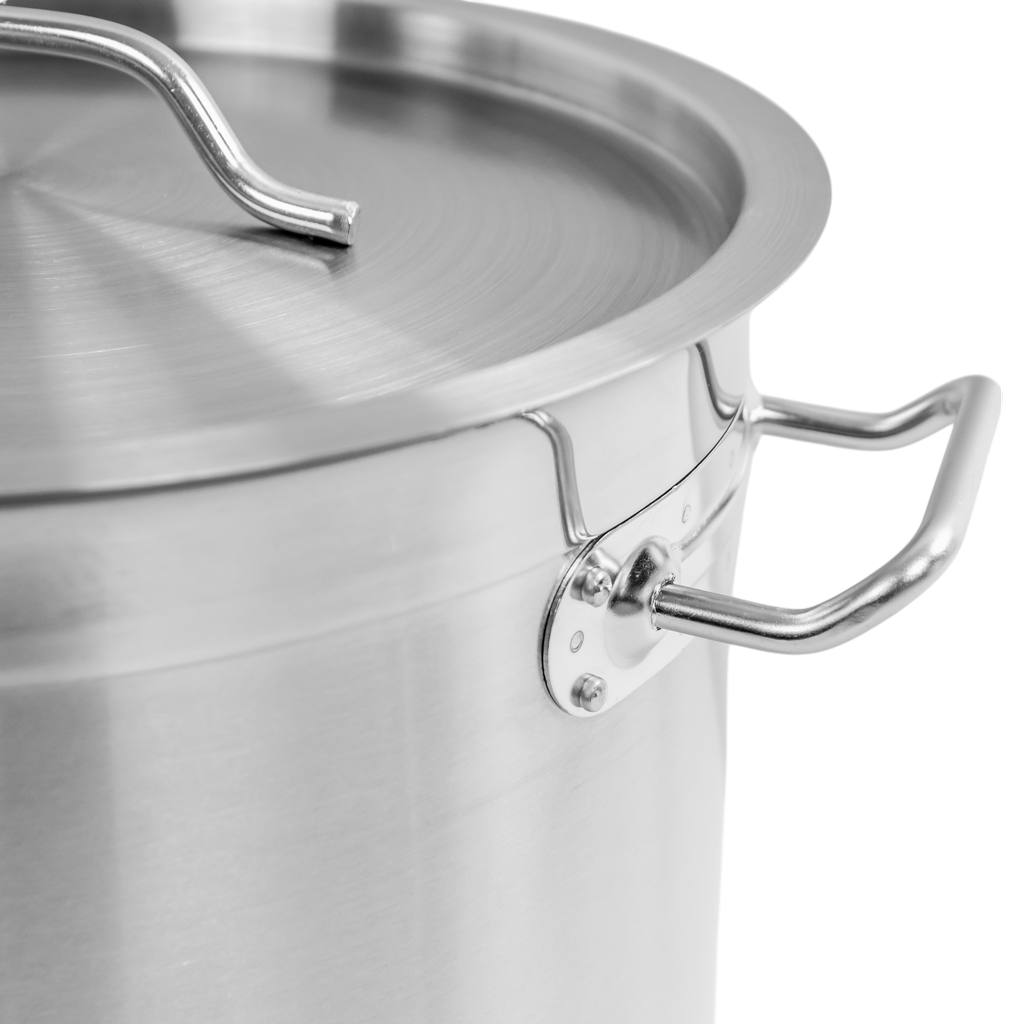Mega-M Pro pentola inox 17L 28 cm con coperchio