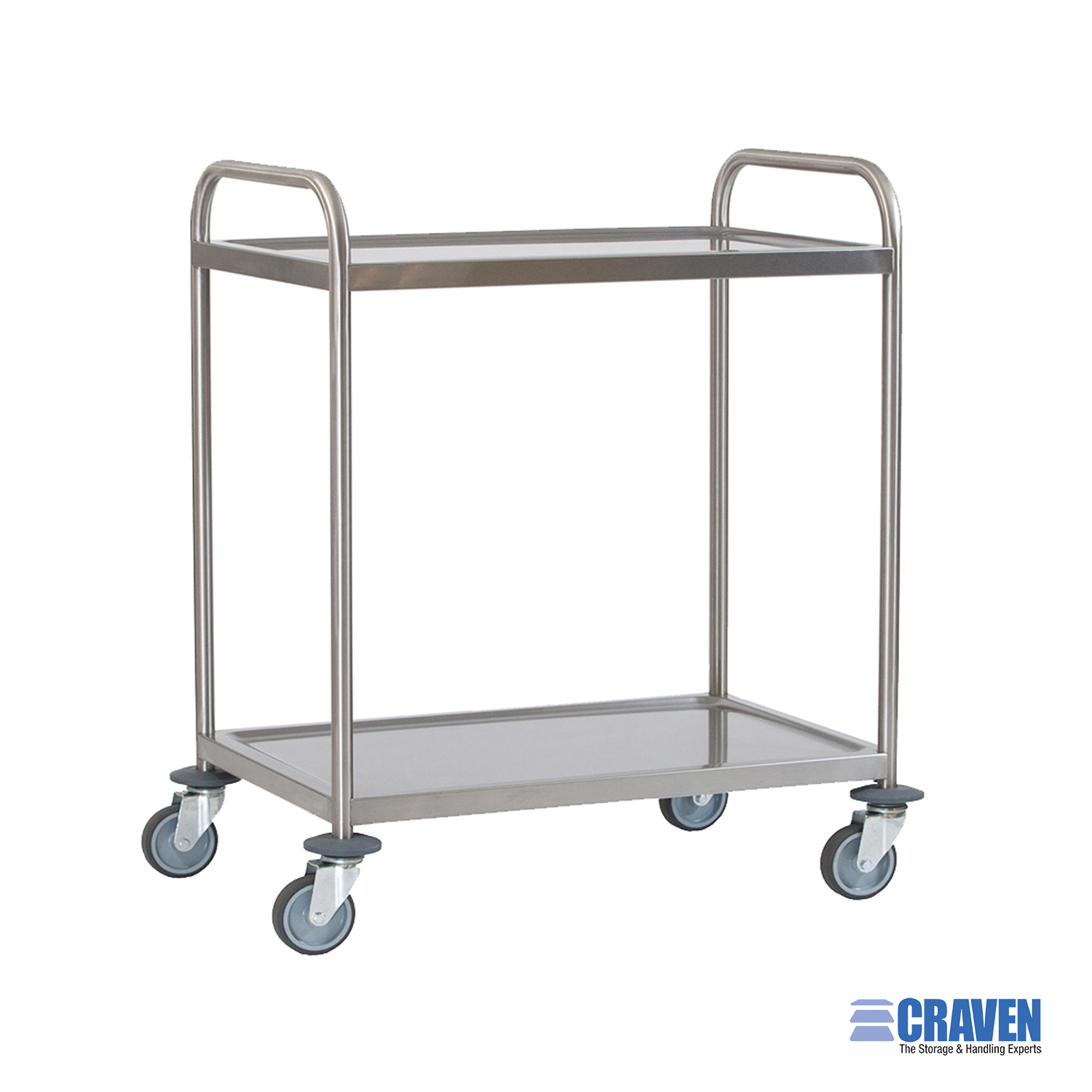Craven RSE carrello servizio inox 3 ripiani saldato