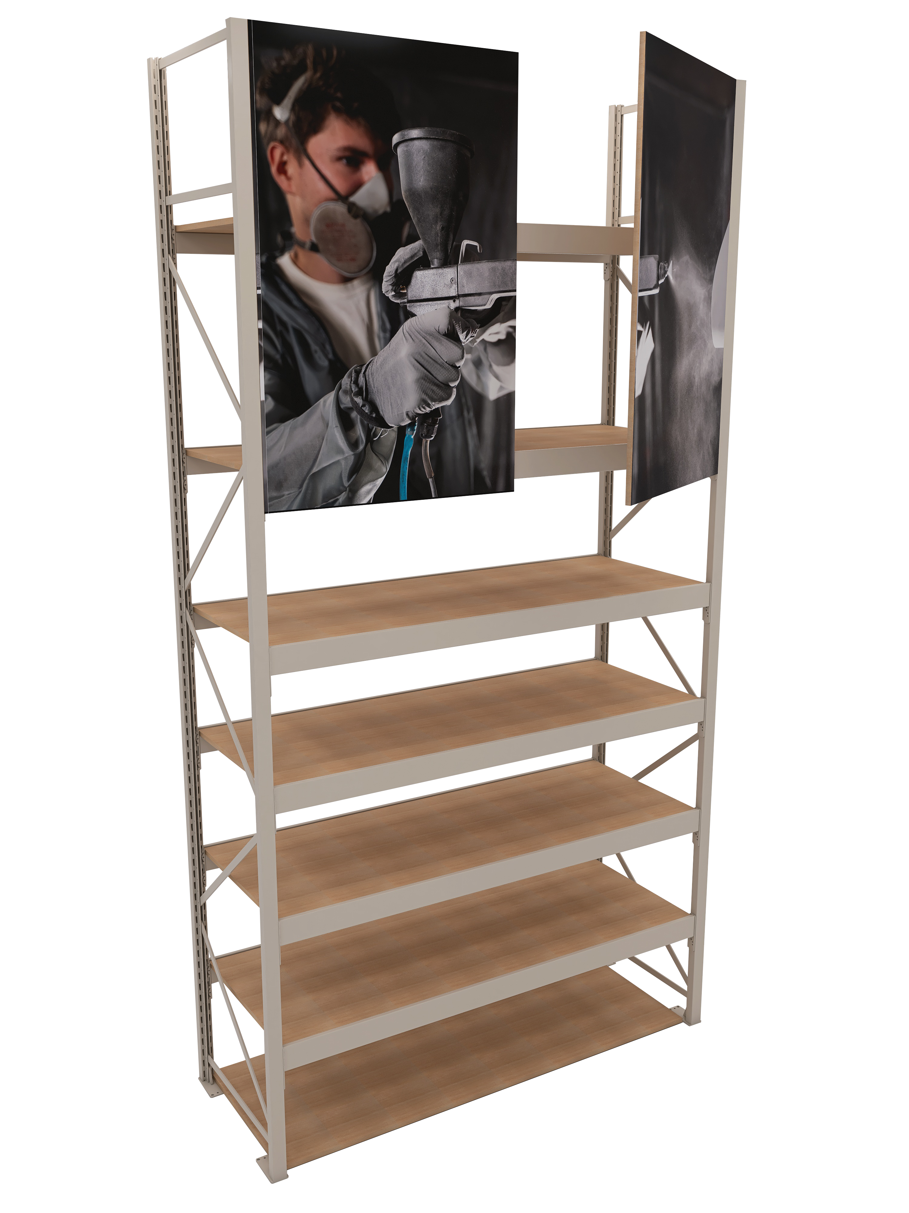 Design89 Ante e Vetrine accessorio per scaffalature metalliche