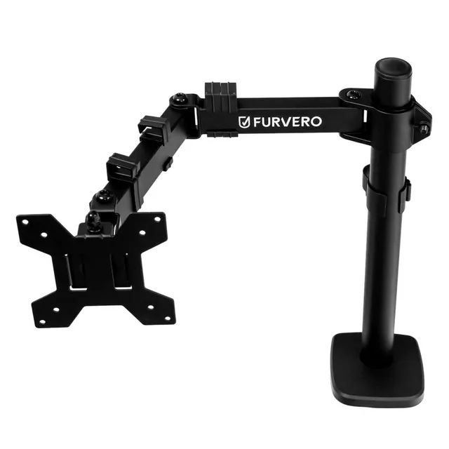 Furvero HK004 Supporto Monitor Scrivania Nero 10-32" Braccio Singolo