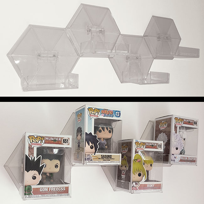 Agosistem pianetto porta Funko Pop per pannello dogato
