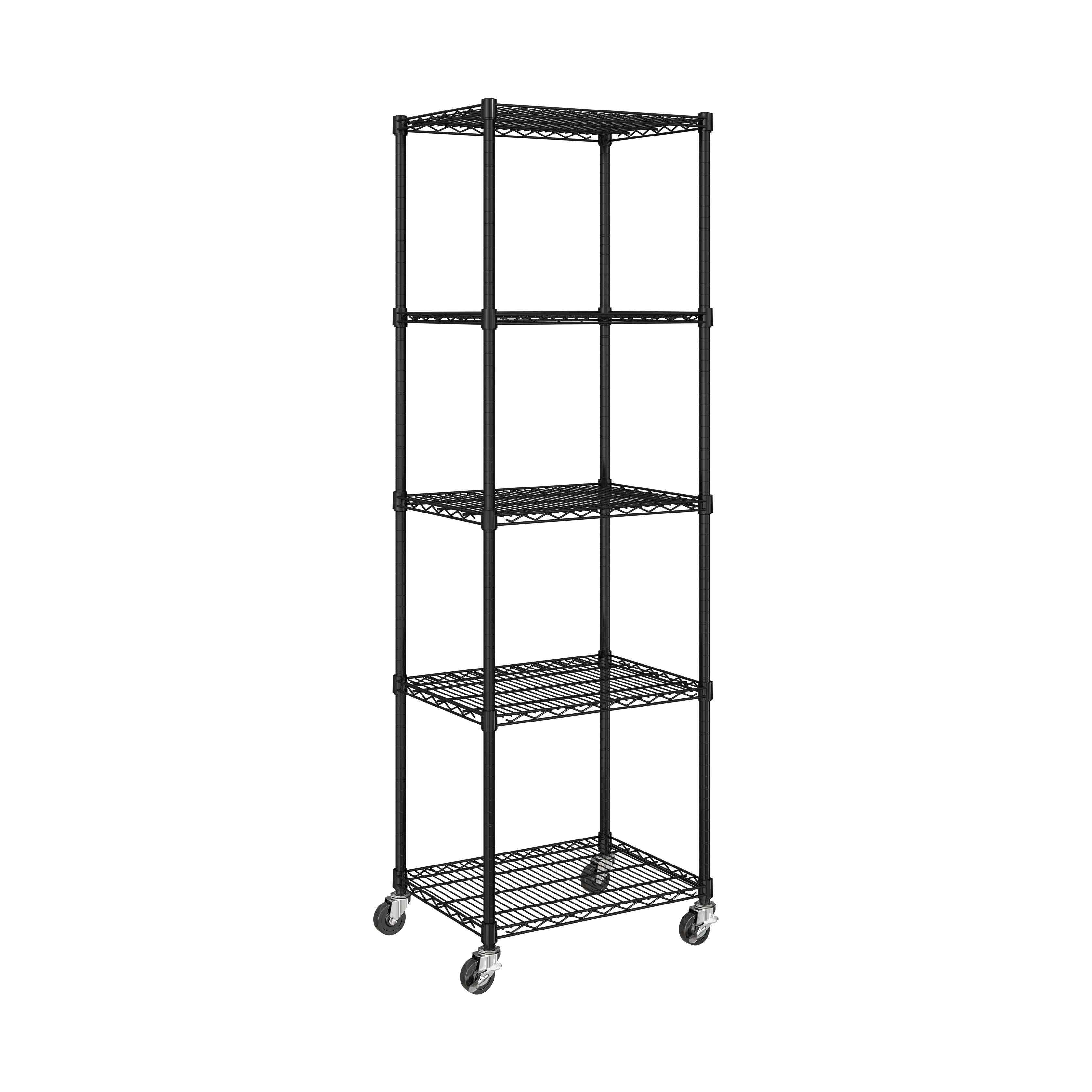 Seville Classics UltraDurable WEB570 scaffale 5 ripiani 61x46