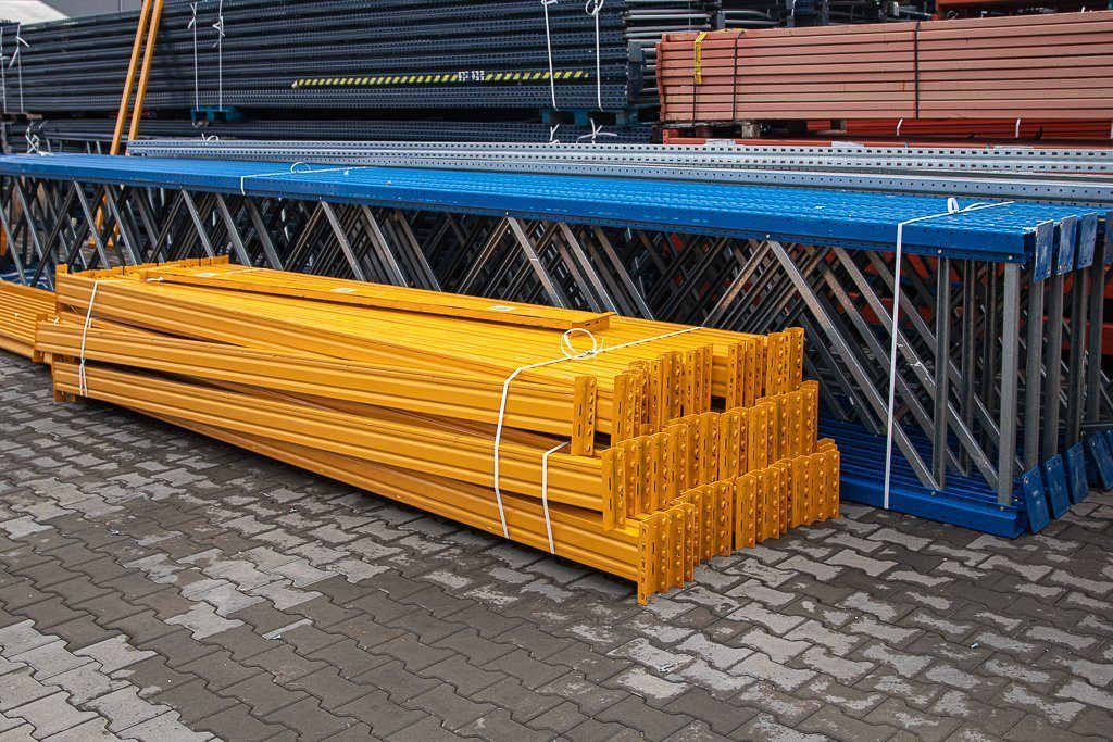 Jungheinrich Esmena L-270 traversa portapallet 2100 kg gialla