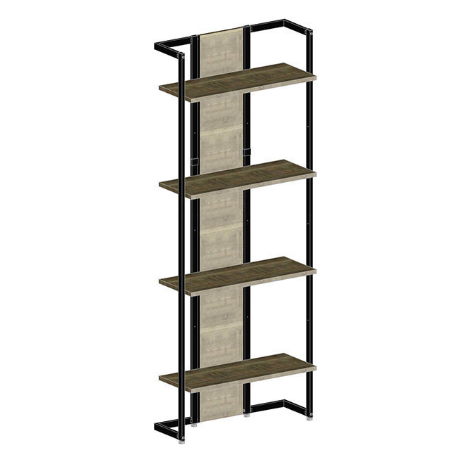 Agosistem Kit 04 Smooth scaffale angolo H240 cm