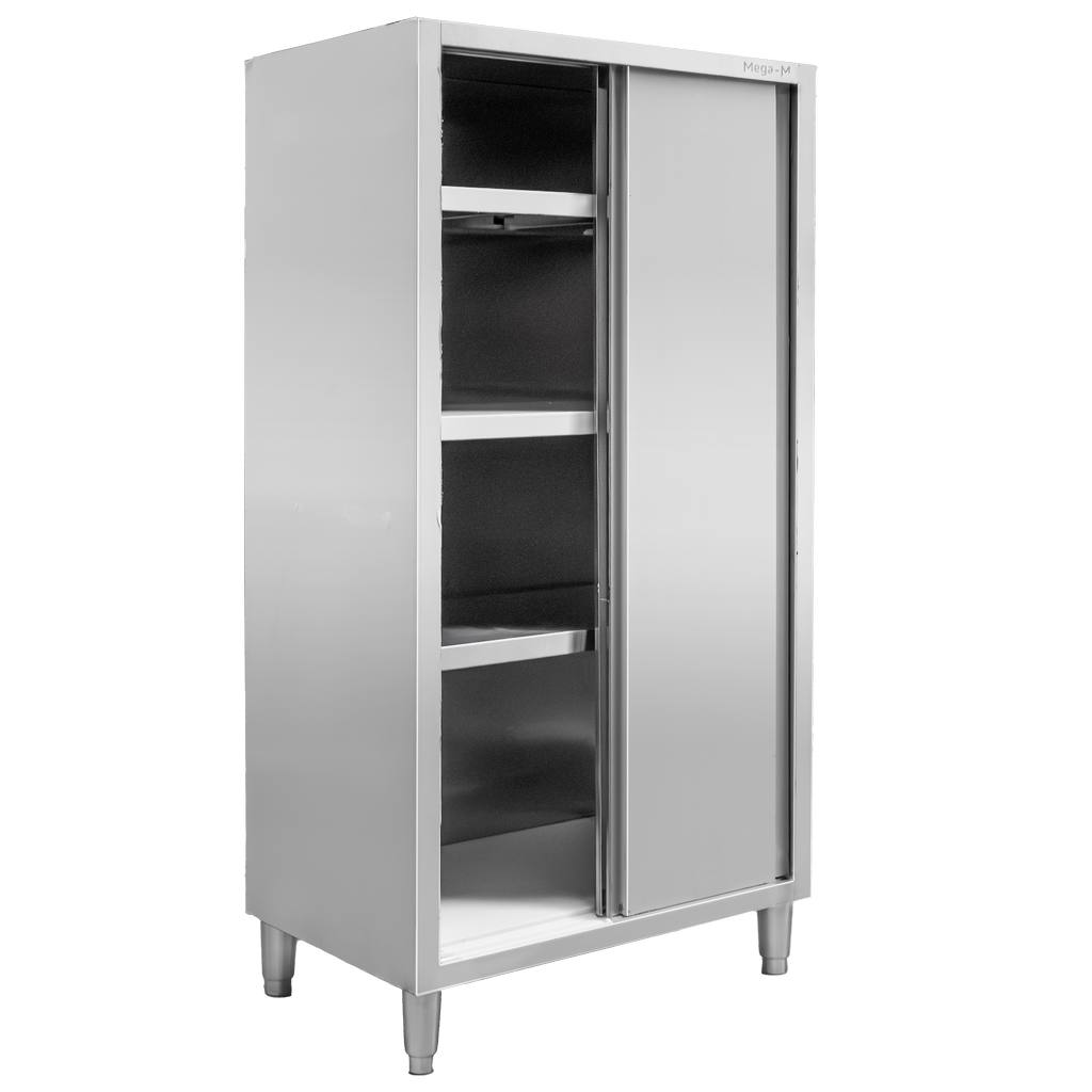 Mega-M armadio gastronomico inox 80x50x180 cm 2 ante