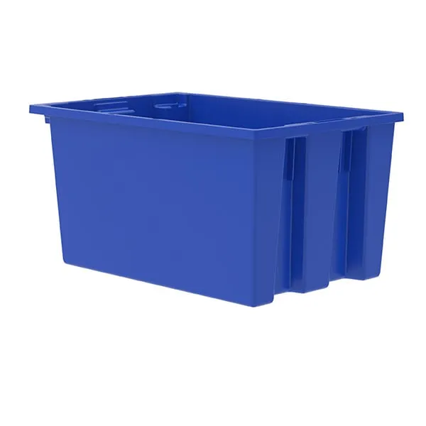 Akro-Mils 35240 Cassetta Impilabile Blu 49 L Impilabile