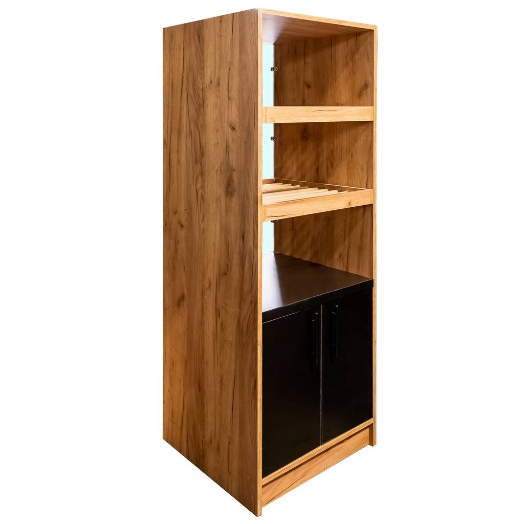 Mega-M vetrina panetteria 180x60x60 rovere kraft pane