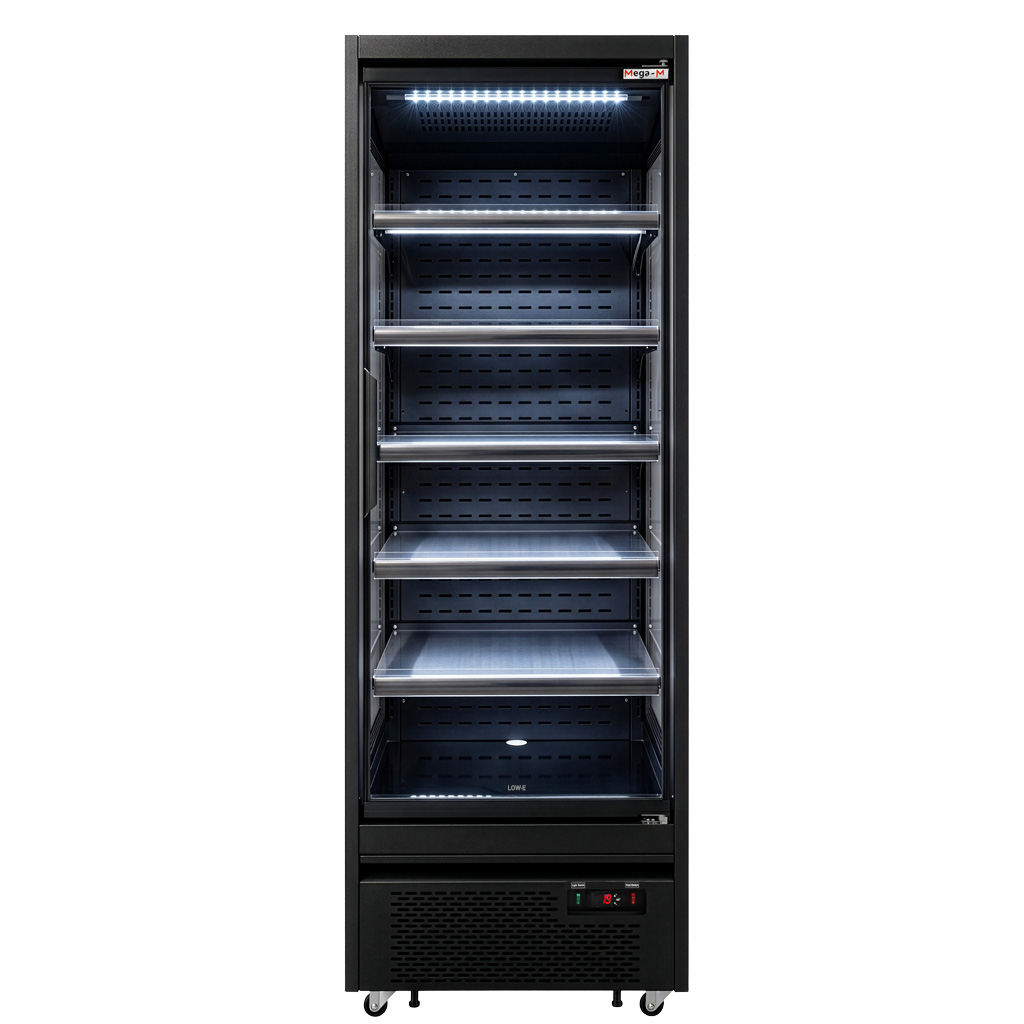 Mega-M Hugo Plus RU espositore refrigerato 70 cm nero