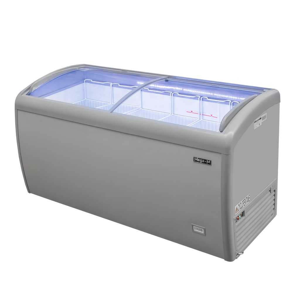 Mega-M Yeti X153 congelatore a pozzetto vetrina 330L
