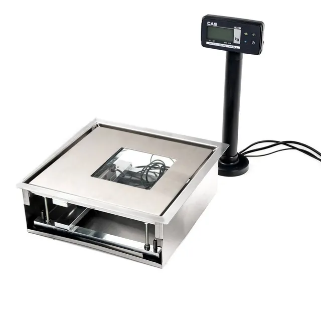 CAS PDS-E 15 bilancia scanner da incasso con display LCD