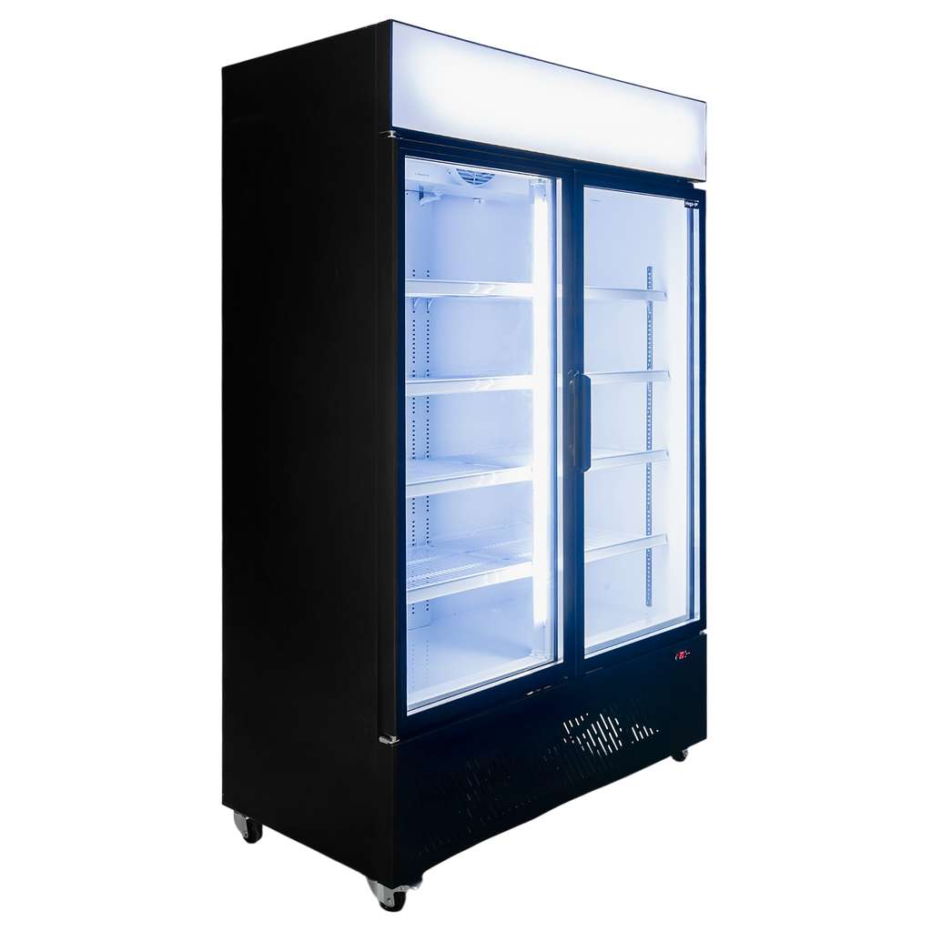 Mega-M Rico 2 i133 vetrina refrigerata 2 porte 1075L