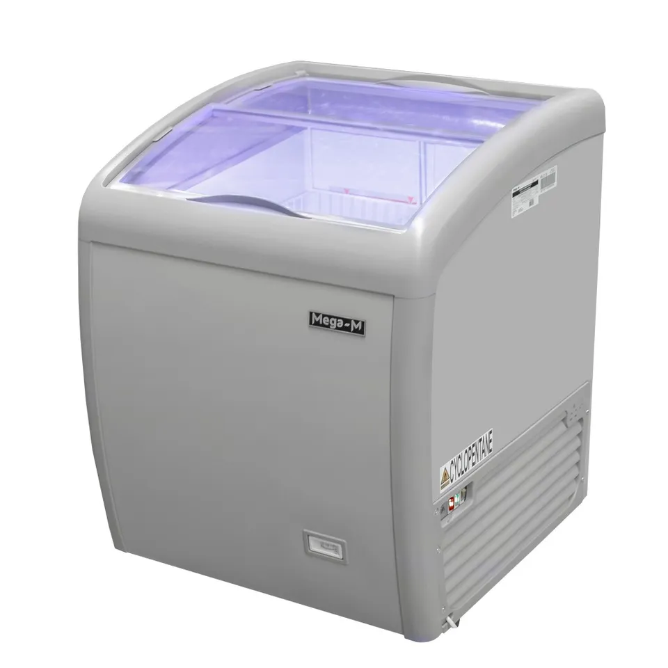 Mega-M YETI X67 congelatore a pozzetto 110L vetrato