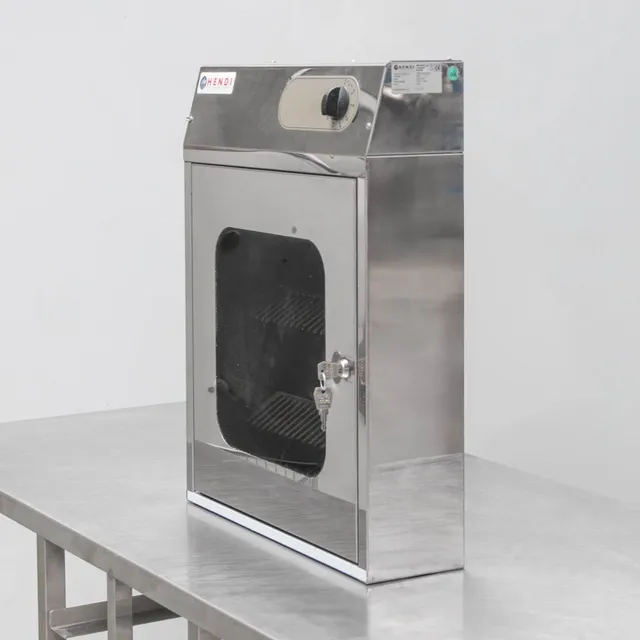 Hendi AEF sterilizzatore coltelli UV acciaio inox 30 coltelli