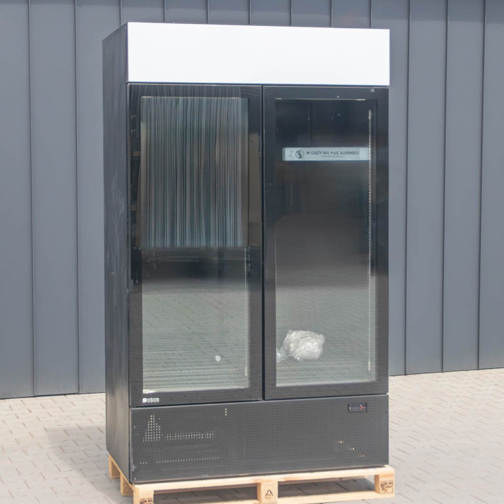 Ugur USS 1200 DIKLMG vetrina refrigerata 1025 L nera 120 cm