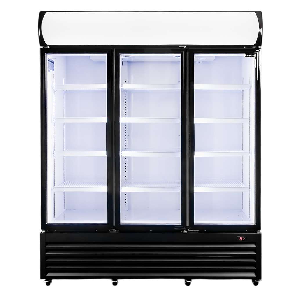 Mega-M Rico I160 vetrina refrigerata 3 porte 1065 L LED