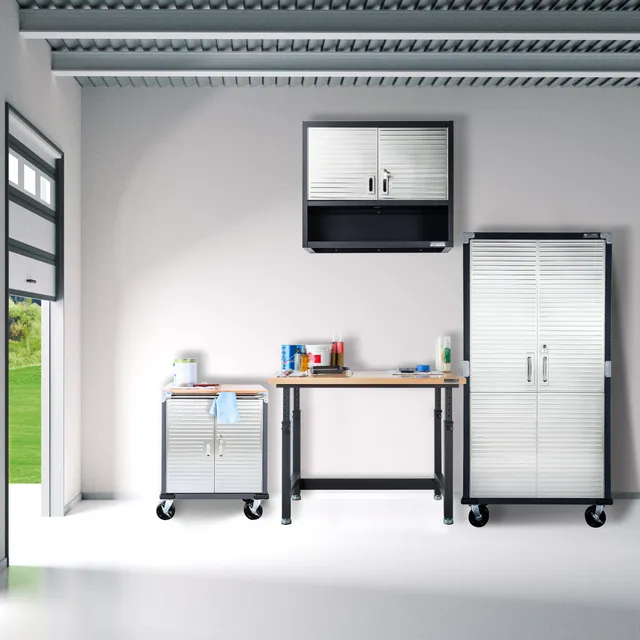 Seville Classics UltraHD UHDK20407 set 4 armadi con banco