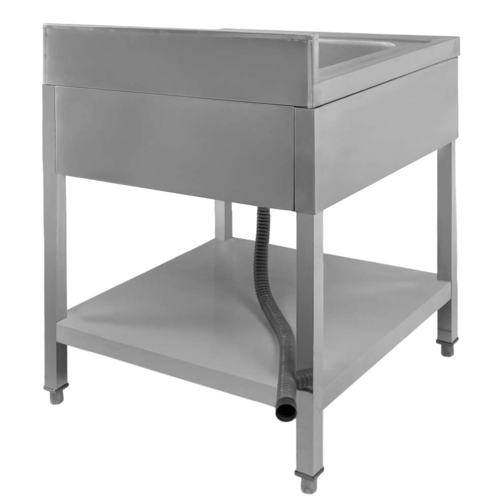 Mega-M lavello gastronomico 70x70x85 cm 1 vasca