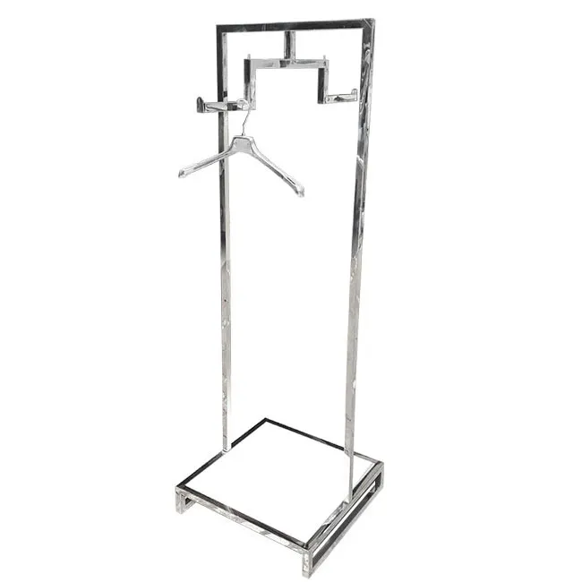 Agosistem Stender a colonna con base appendiabiti bianco