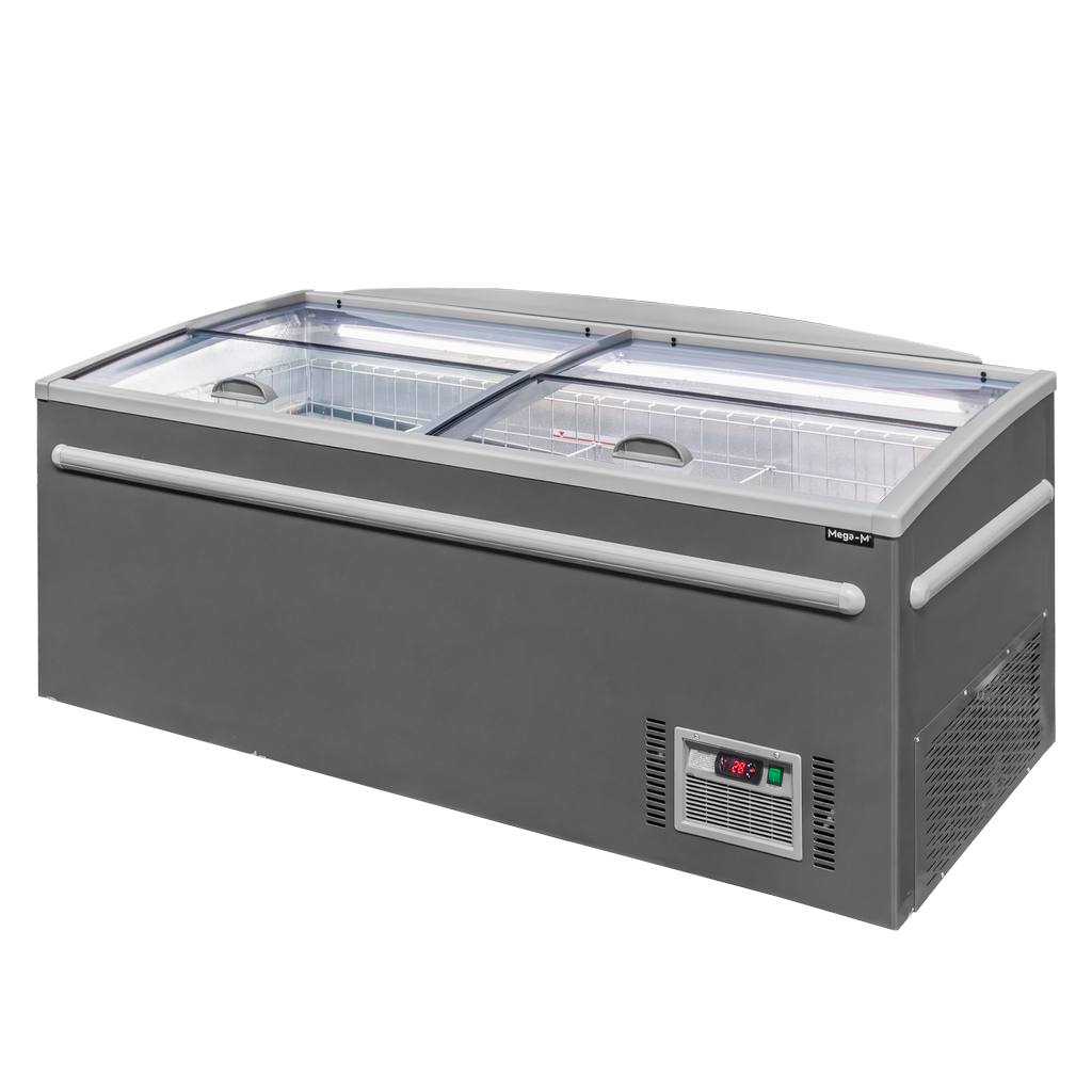 Mega-M OZI i185 Congelatore Pozzetto Vetrina 437 L NoFrost