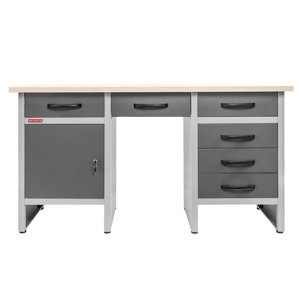 Werkberg Handyman S-160 banco da lavoro 160 cm grafite