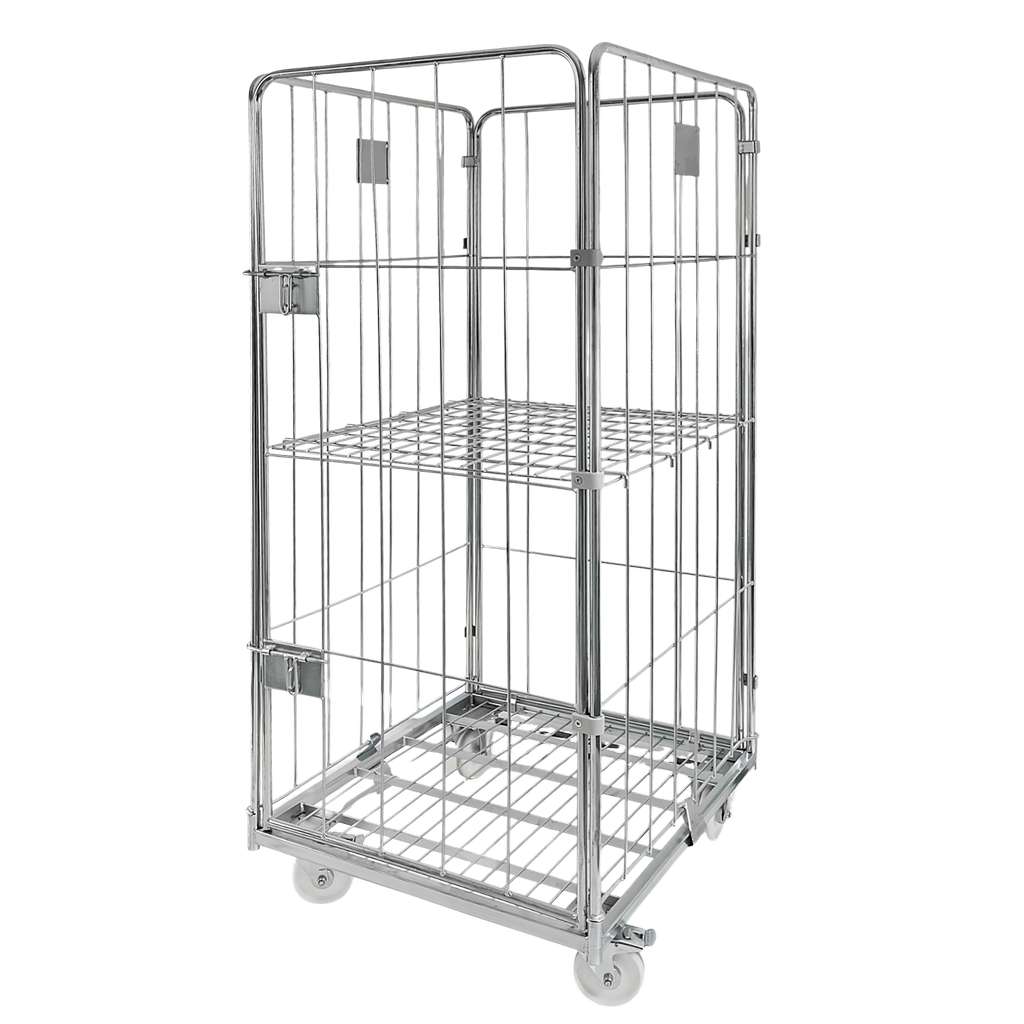 Mega-M Universal roll container zincato 1 ripiano 500 kg