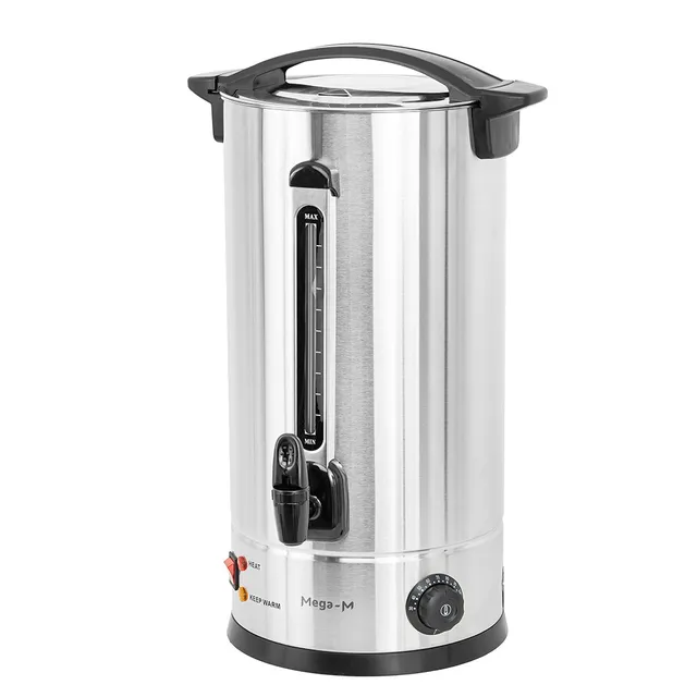 Mega-M Bollitore Acqua Inox 15L 1800W Doppia Parete