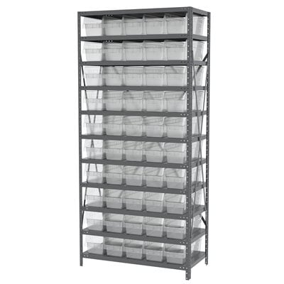 Akro-Mils AS1879098 scaffale metallo 11 ripiani 50 cassette