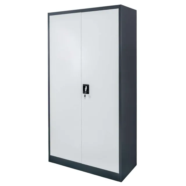 FURVERO W-101 G/S Armadio Ufficio 90x40x185 Grafite