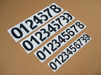 DR Scaffalature Lettere Numeri Magnetici Fustellati per Scaffali