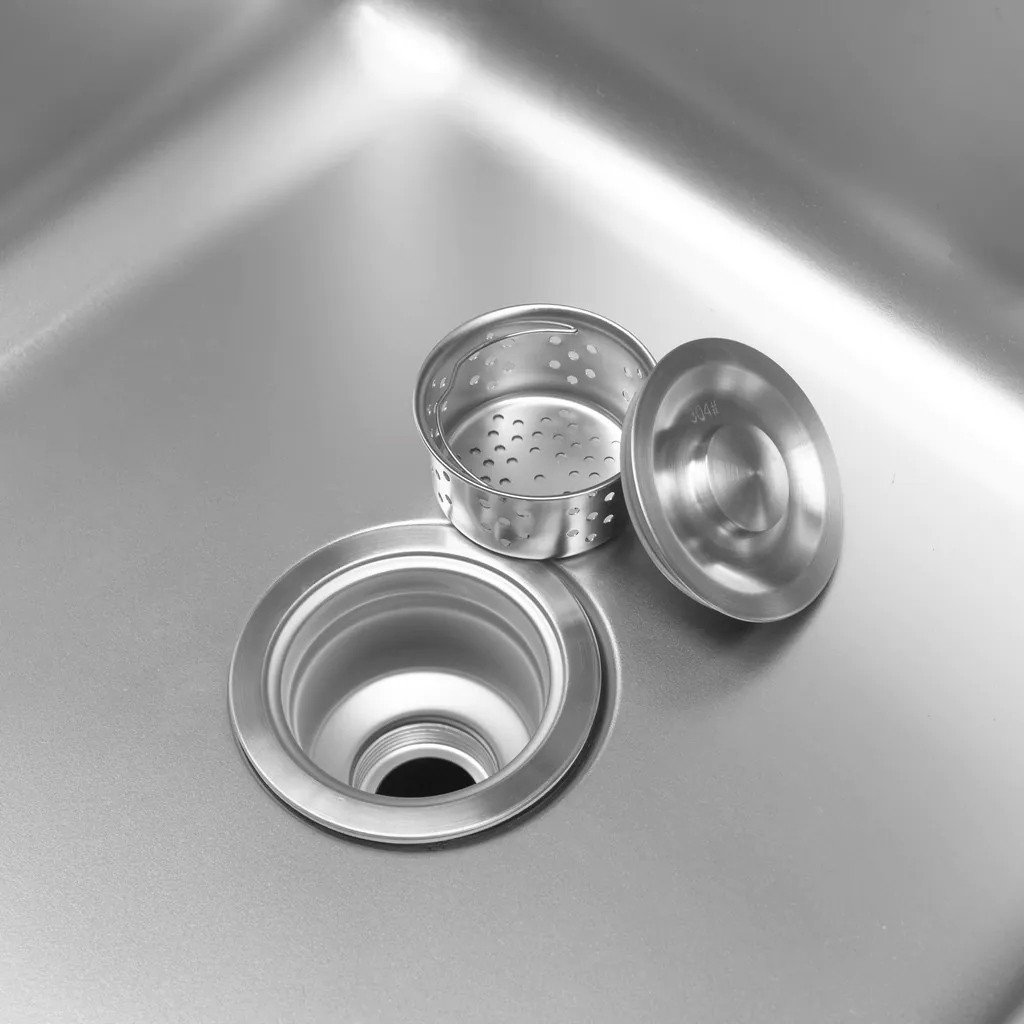 Mega-M Lavello gastronomico 120x70x85 cm vasca a destra inox