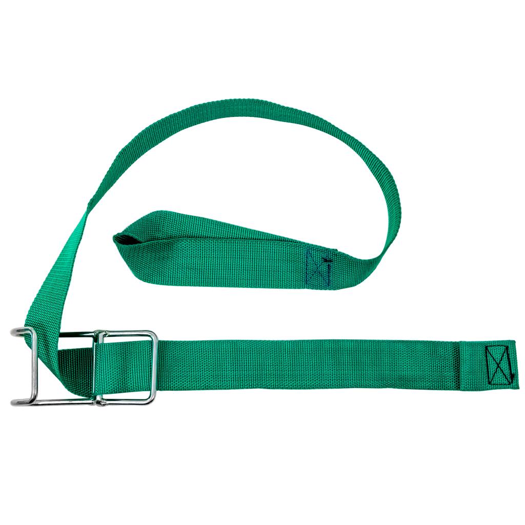 Mega-M Universal cinghia roll container verde 100x4 cm