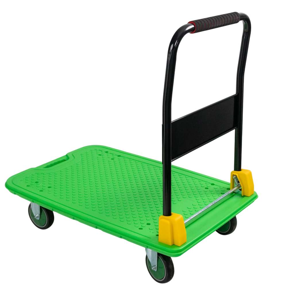Forkberg carrello piattaforma pieghevole verde portata 400 kg
