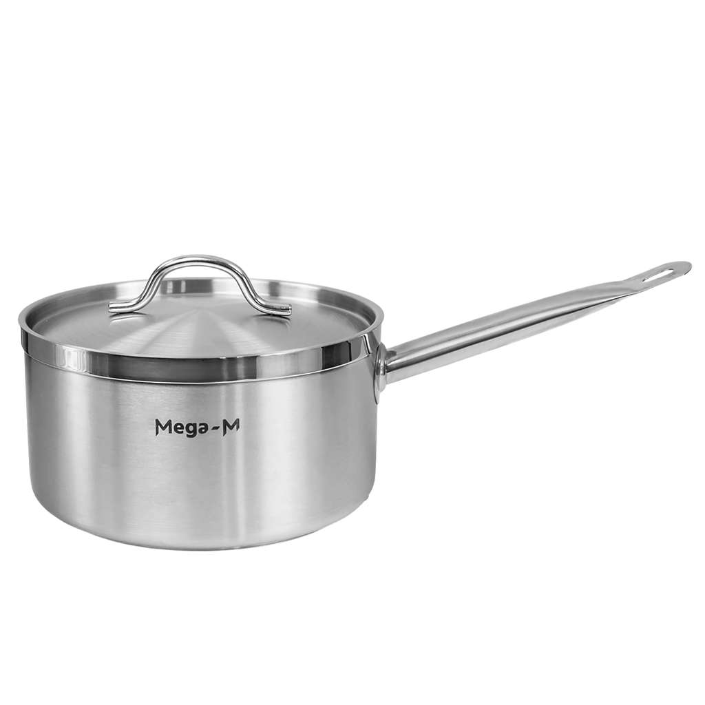 Mega-M PRO Casseruola Acciaio Inox 5 L 22x12 cm Coperchio