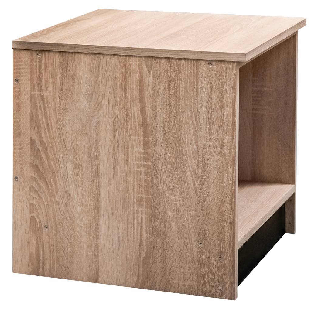 Mega-M 50x50x50 mobile porta cestini rovere sonoma