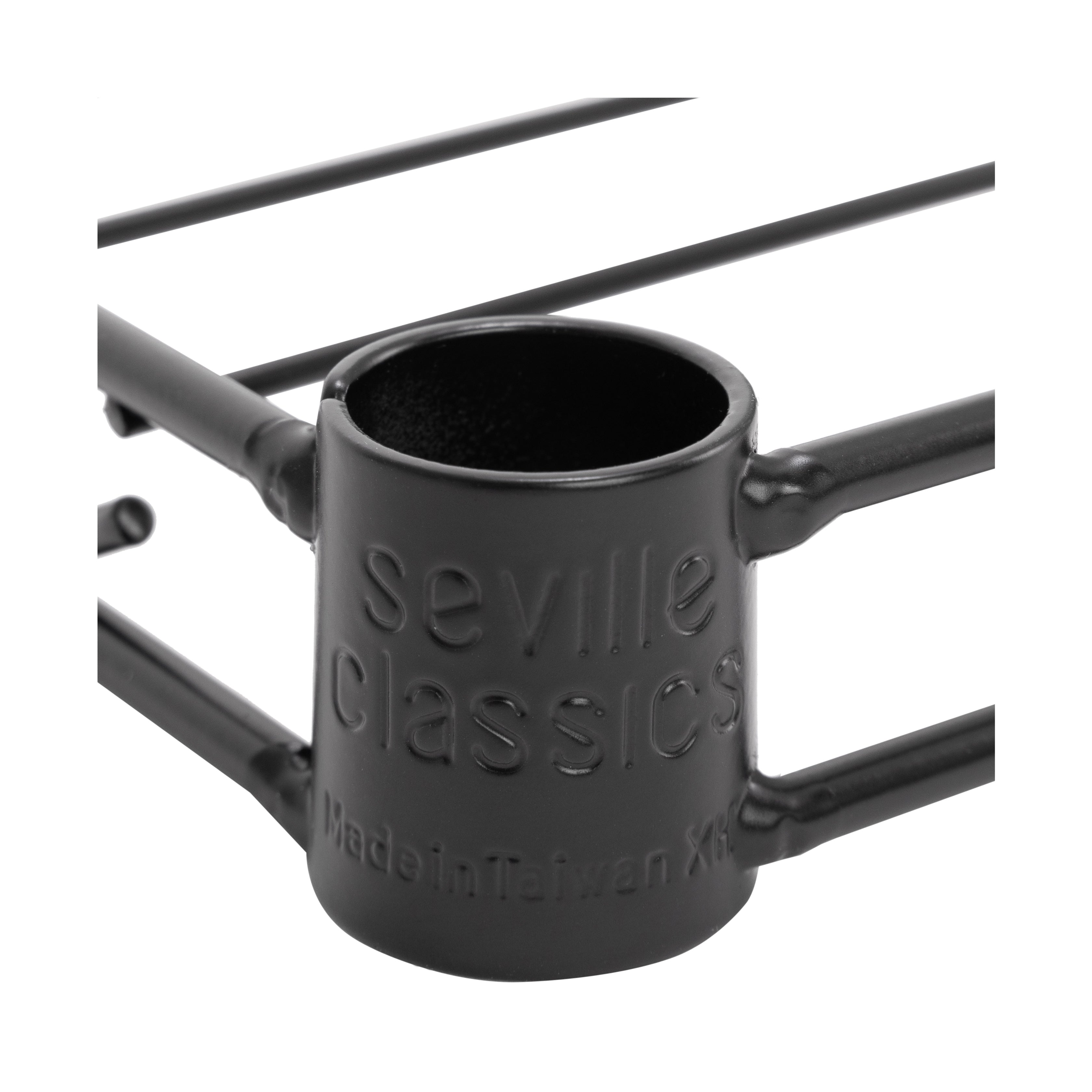 Seville Classics WEB370 ripiano rete acciaio 76x36 cm zincato
